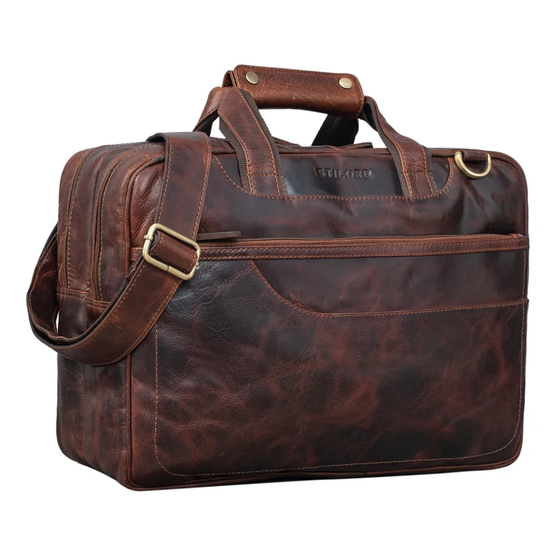 "Astor" Große Lehrertasche Leder