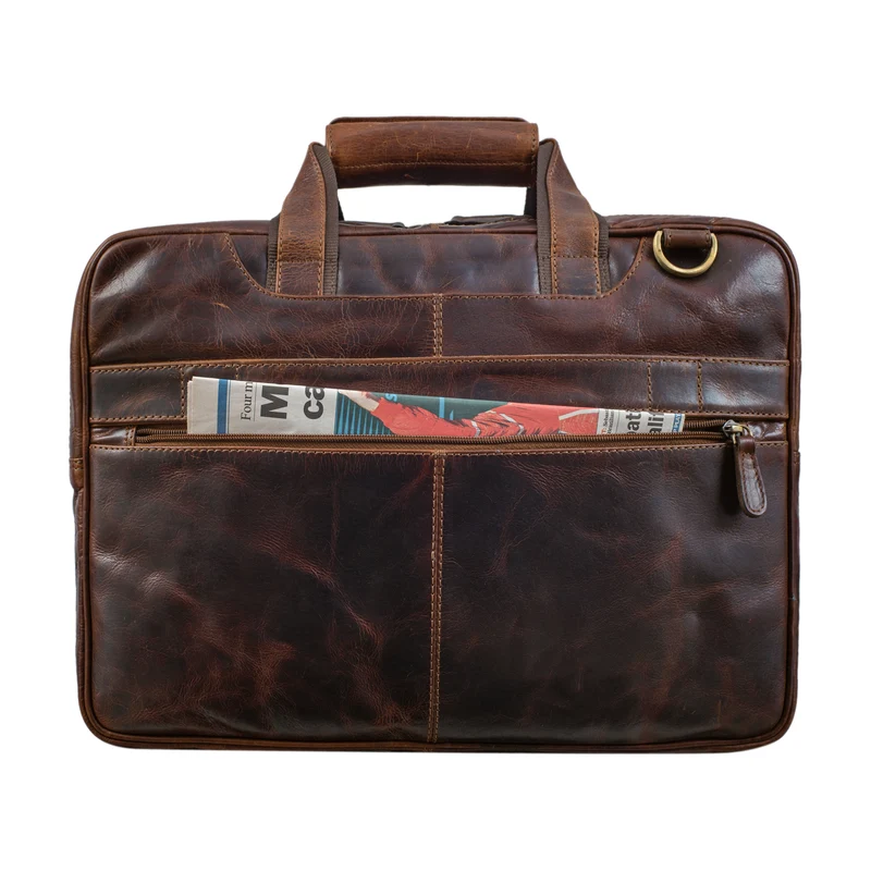 "Astor" Große Lehrertasche Leder