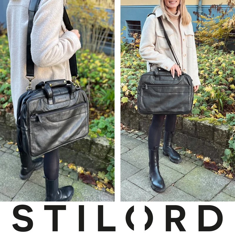 "Astor" Große Lehrertasche Leder