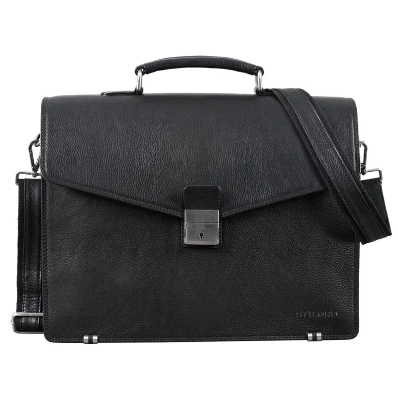 "Cosmos" Vintage Aktentasche Leder Groß