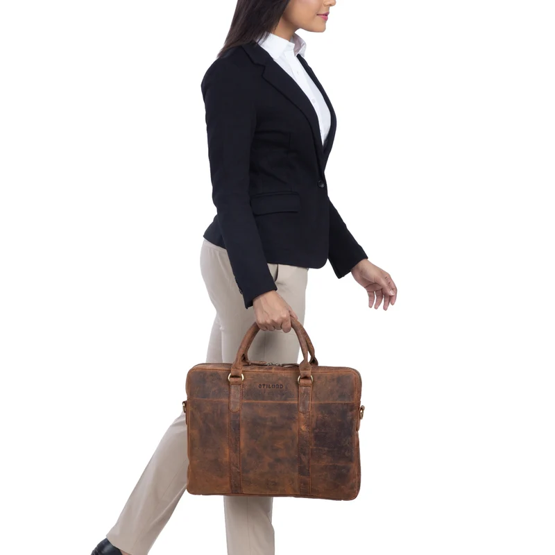 "Laslo" Businesstasche Leder groß