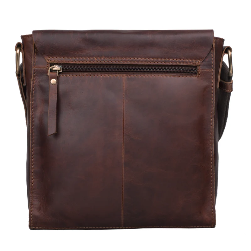 "Malte" Kleine Messenger Bag Leder Herren