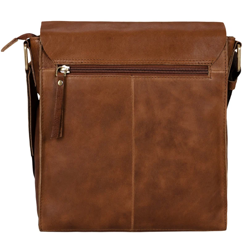 "Malte" Kleine Messenger Bag Leder Herren