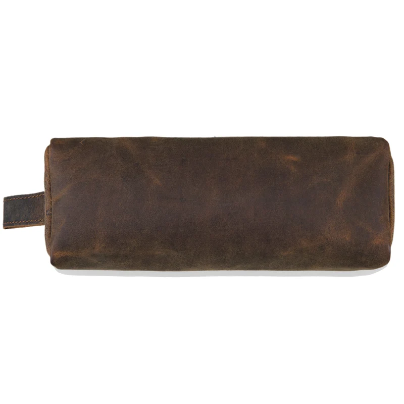 "Linus" Vintage Stiftetasche Etui echtes Leder für Kinder und Erwachsene