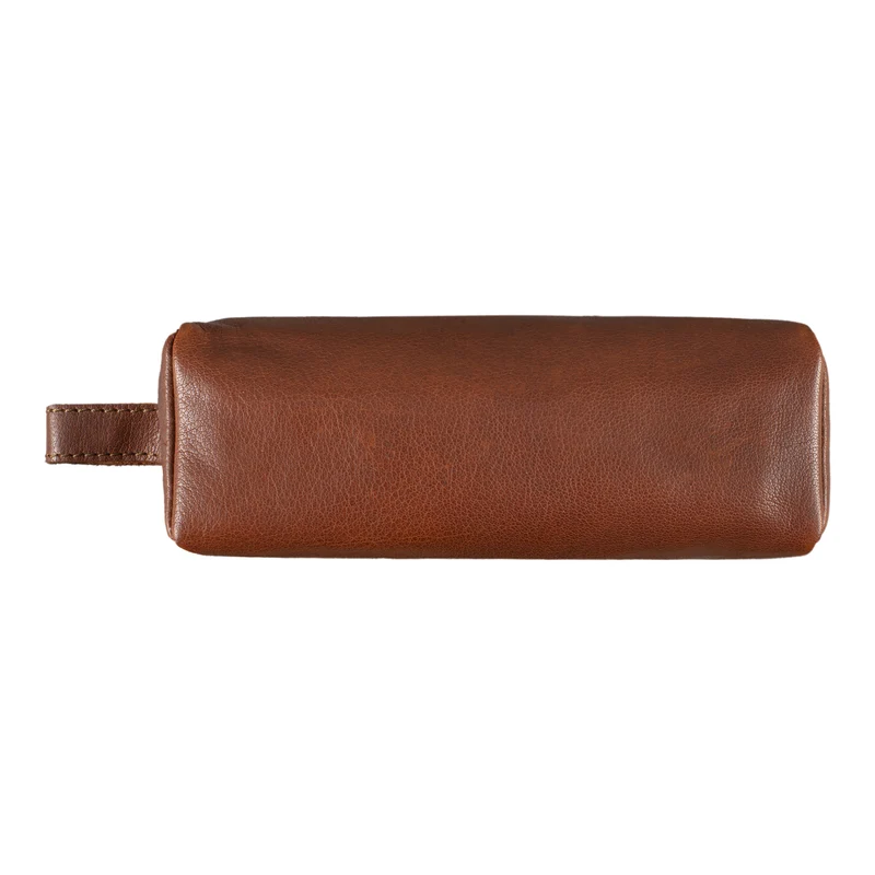 "Linus" Vintage Stiftetasche Etui echtes Leder für Kinder und Erwachsene