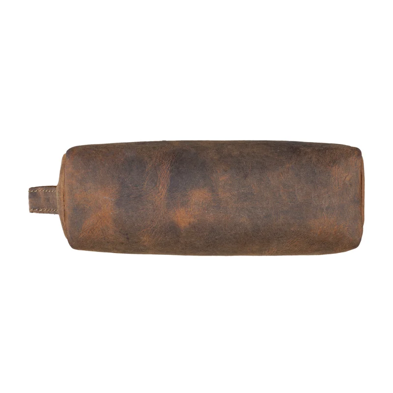 "Linus" Vintage Stiftetasche Etui echtes Leder für Kinder und Erwachsene