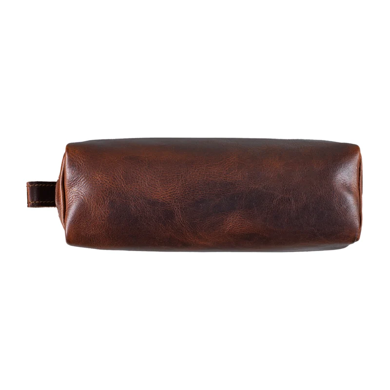 "Linus" Vintage Stiftetasche Etui echtes Leder für Kinder und Erwachsene