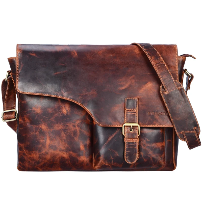 "Valerian" Ledertasche Herren Business