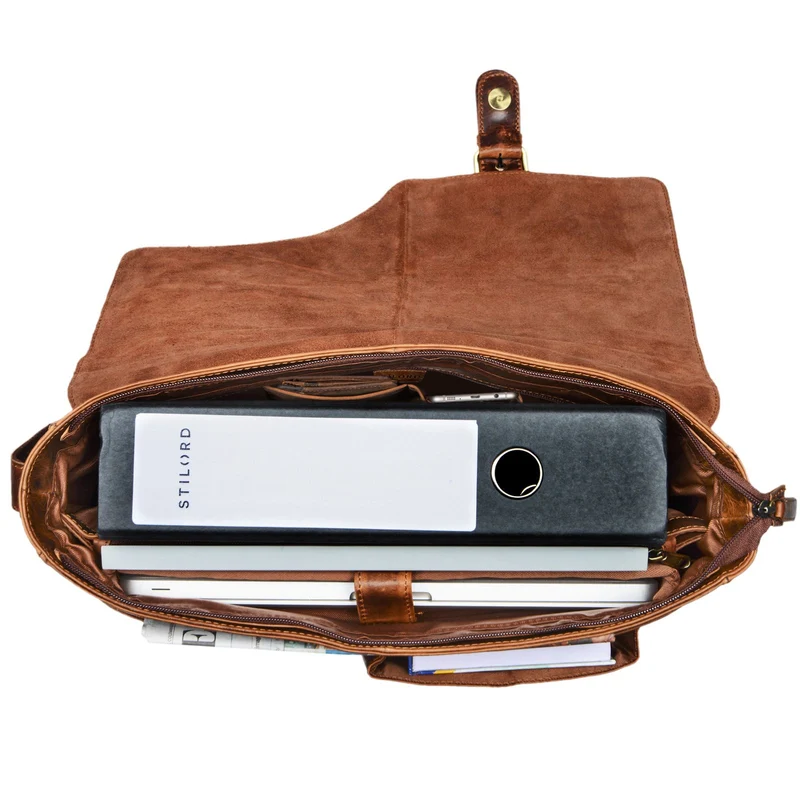 "Valerian" Ledertasche Herren Business