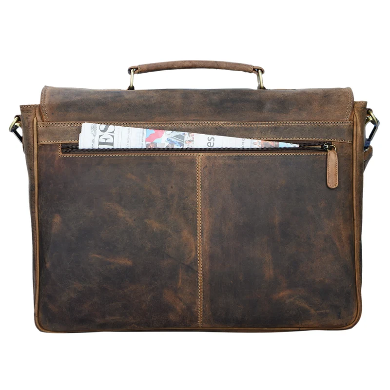 "Victor" Vintage Aktentasche Herren Leder