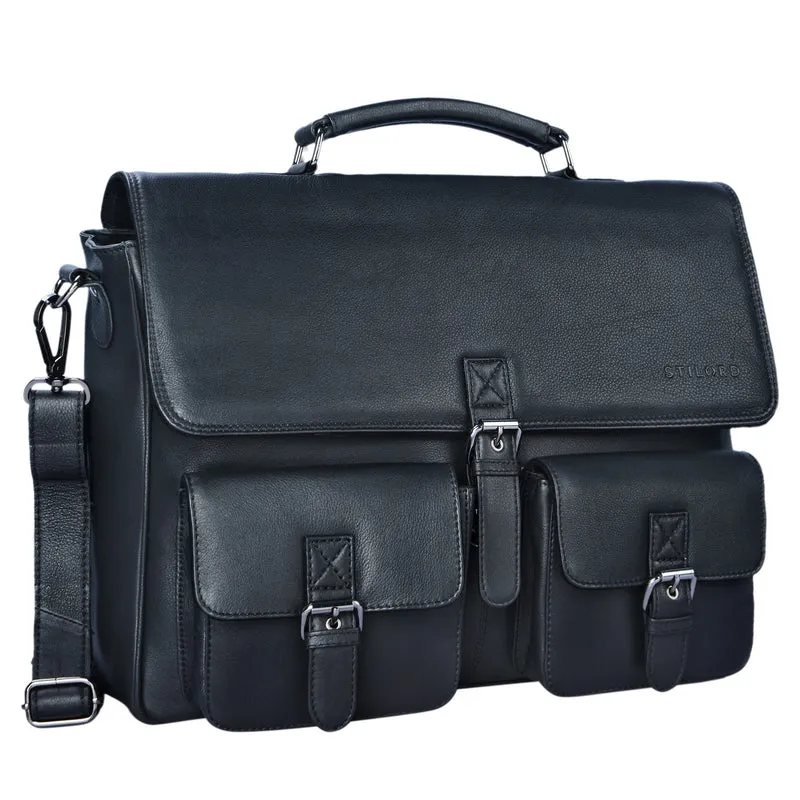"Victor" Vintage Aktentasche Herren Leder