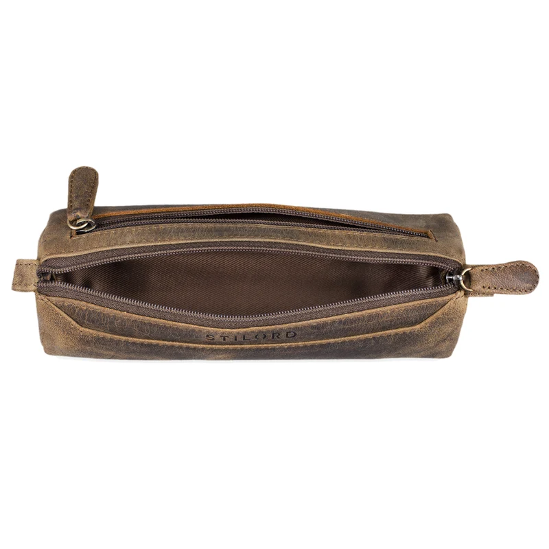 "Jim" Federmappe Leder Vintage
