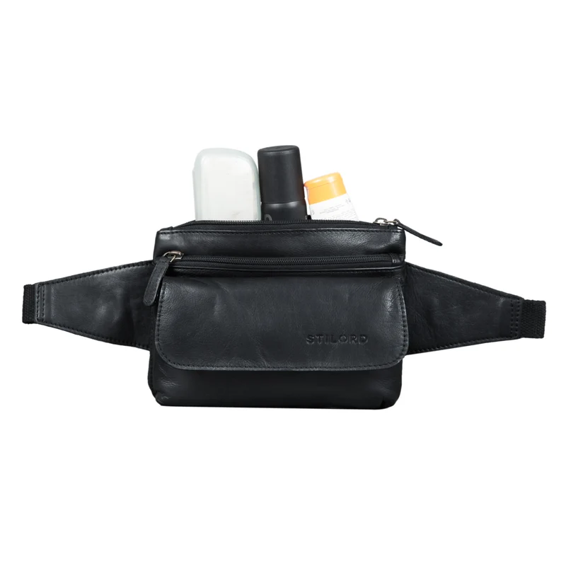 "Atlanta" Vintage Bauchtasche Echtleder