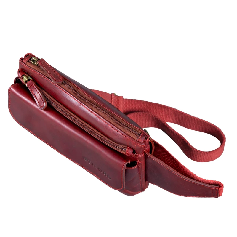"Atlanta" Vintage Bauchtasche Echtleder