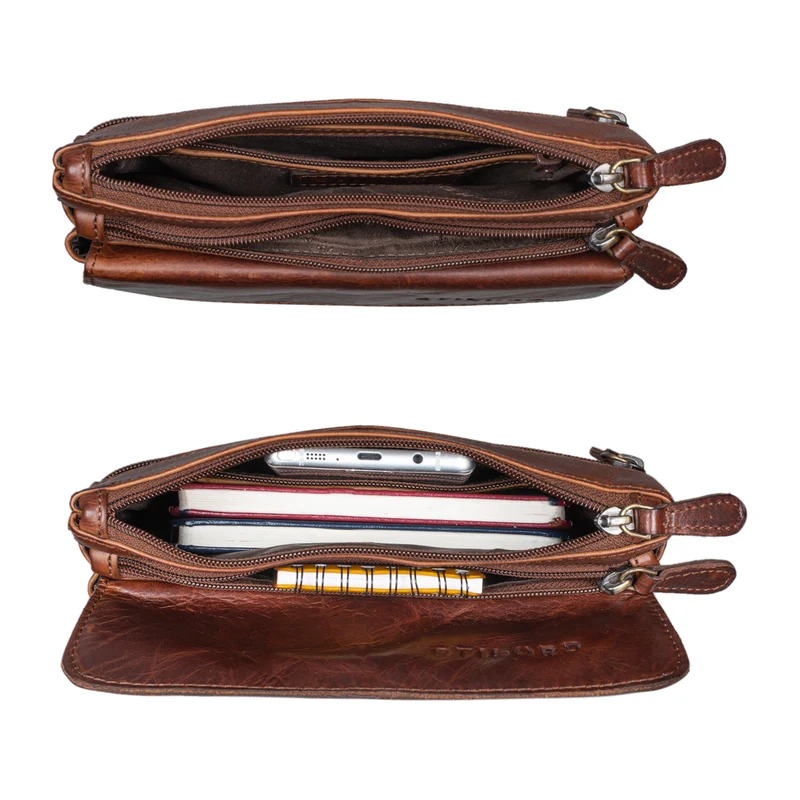 "Atlanta" Vintage Bauchtasche Echtleder