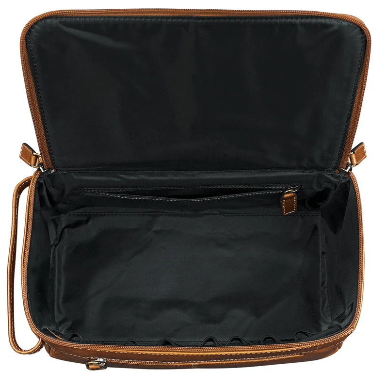 "Mona" Kosmetiktasche Leder Damen Groß