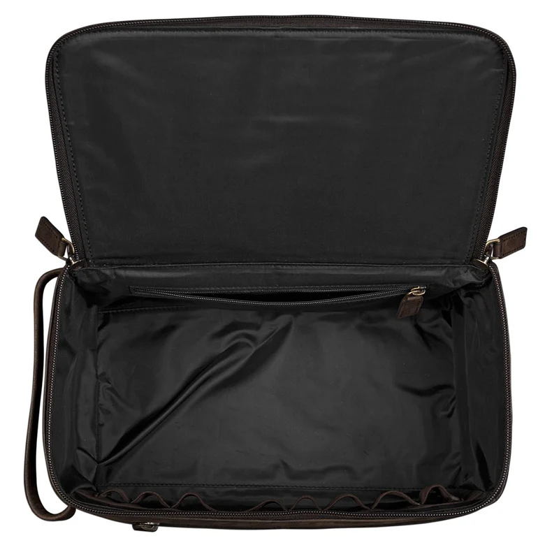 "Mona" Kosmetiktasche Leder Damen Groß