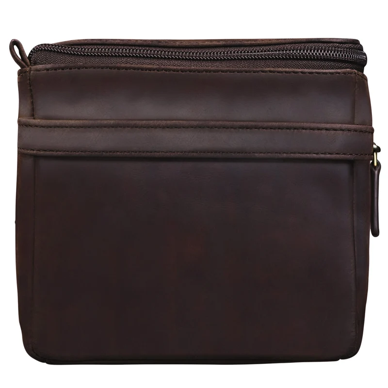 "Mona" Kosmetiktasche Leder Damen Groß