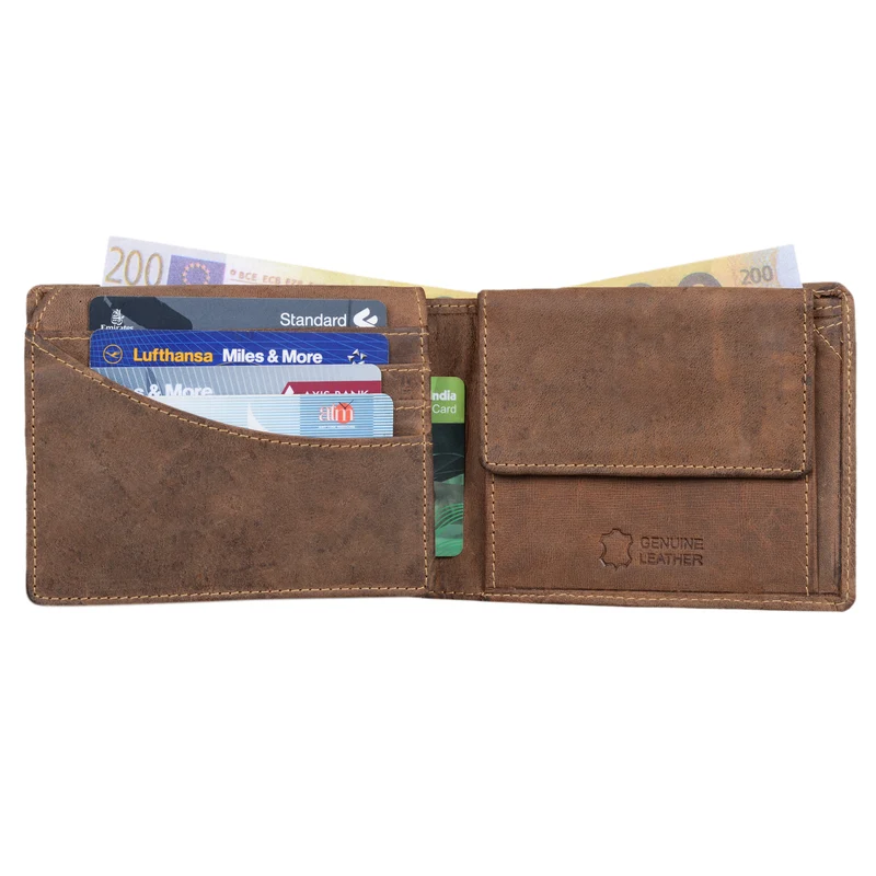 "Ethan" Vintage Leder Geldbörse Herren