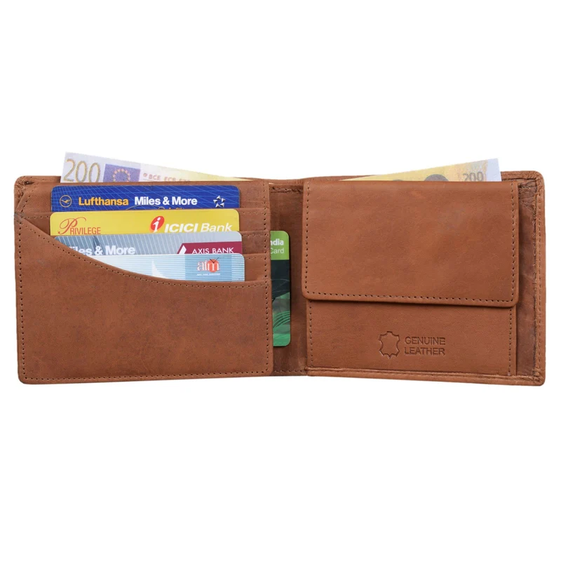 "Ethan" Vintage Leder Geldbörse Herren