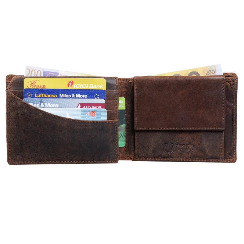 "Ethan" Vintage Leder Geldbörse Herren