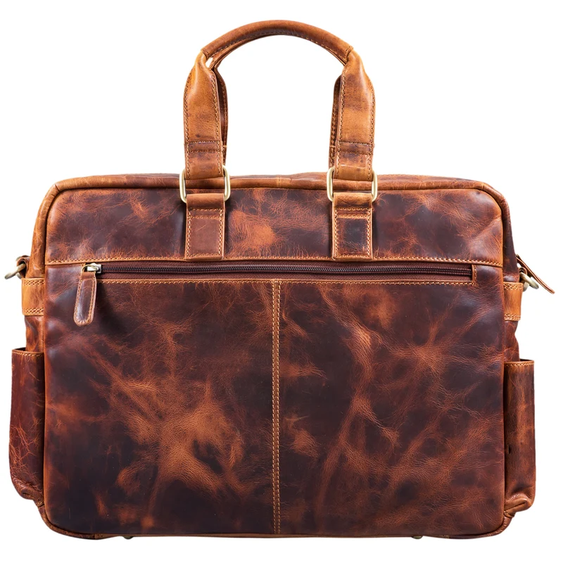 "Pablo" Vintage Ledertasche Laptoptasche