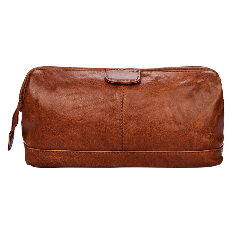 "Laurin" Kulturtasche Männer Leder