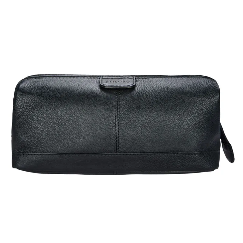 "Laurin" Kulturtasche Männer Leder