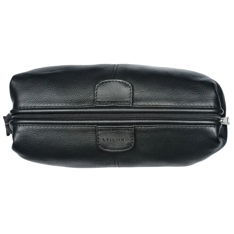 "Laurin" Kulturtasche Männer Leder