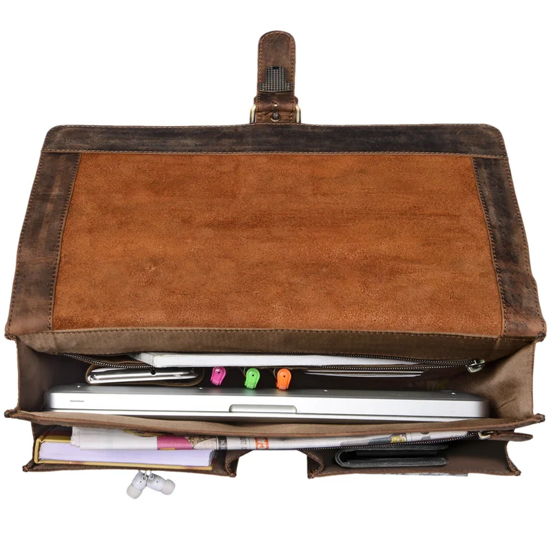 Vintage Aktenmappe Leder