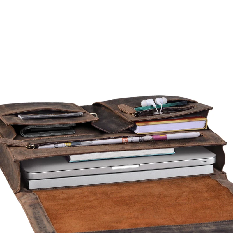 Vintage Aktenmappe Leder