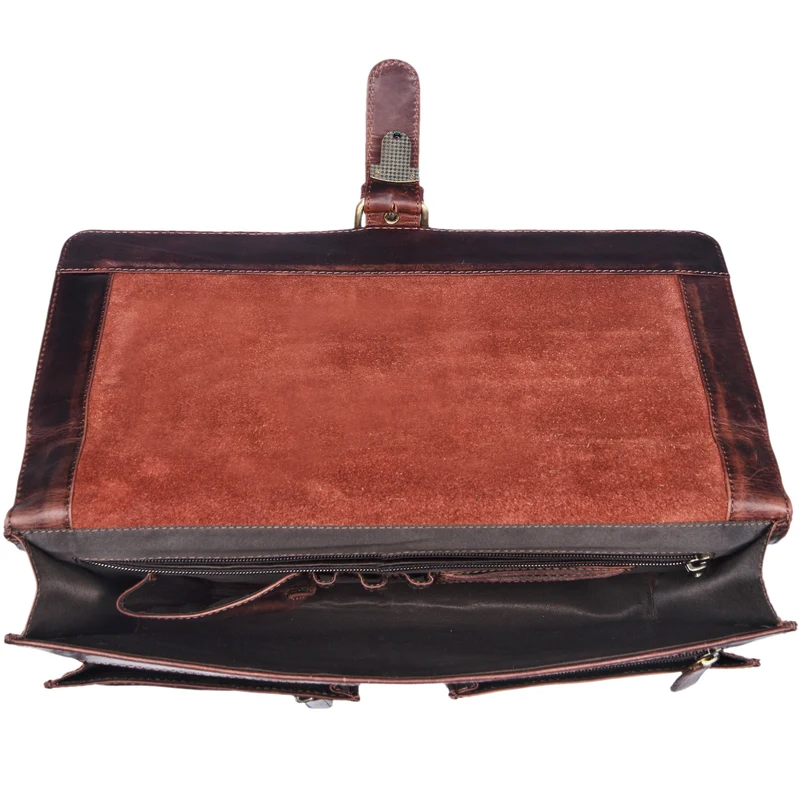 Vintage Aktenmappe Leder