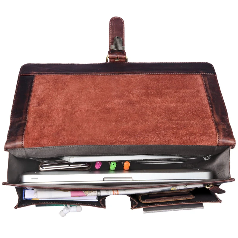 Vintage Aktenmappe Leder