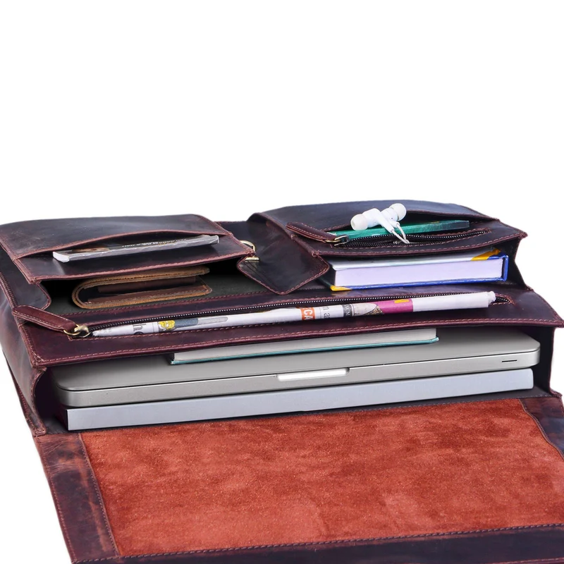 Vintage Aktenmappe Leder
