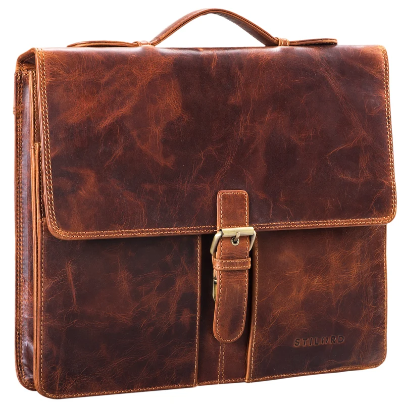 Vintage Aktenmappe Leder
