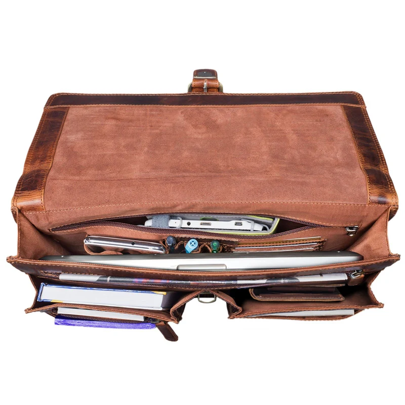 Vintage Aktenmappe Leder