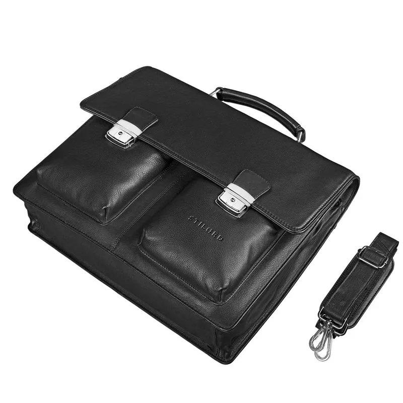"Tiberius" Vintage Aktentasche Leder