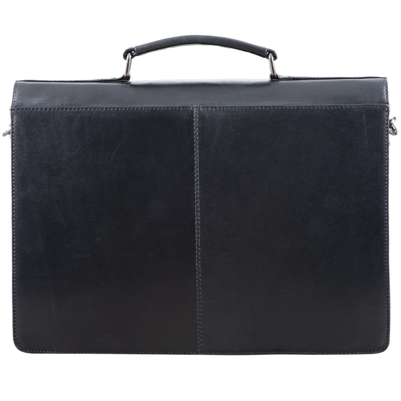 "Rupert" Aktentasche Leder Retro Businesstasche