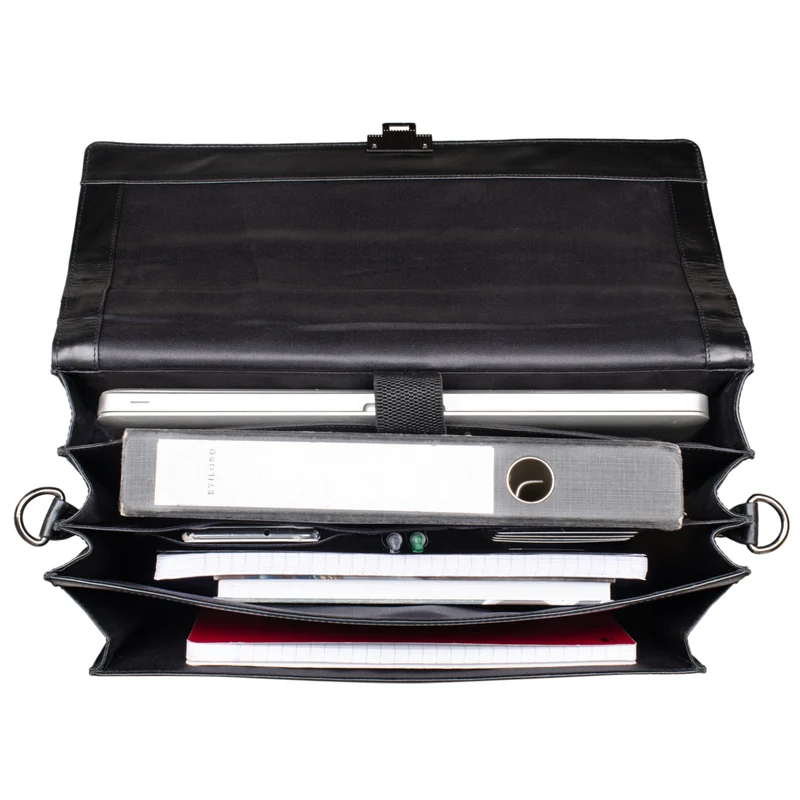 "Rupert" Aktentasche Leder Retro Businesstasche