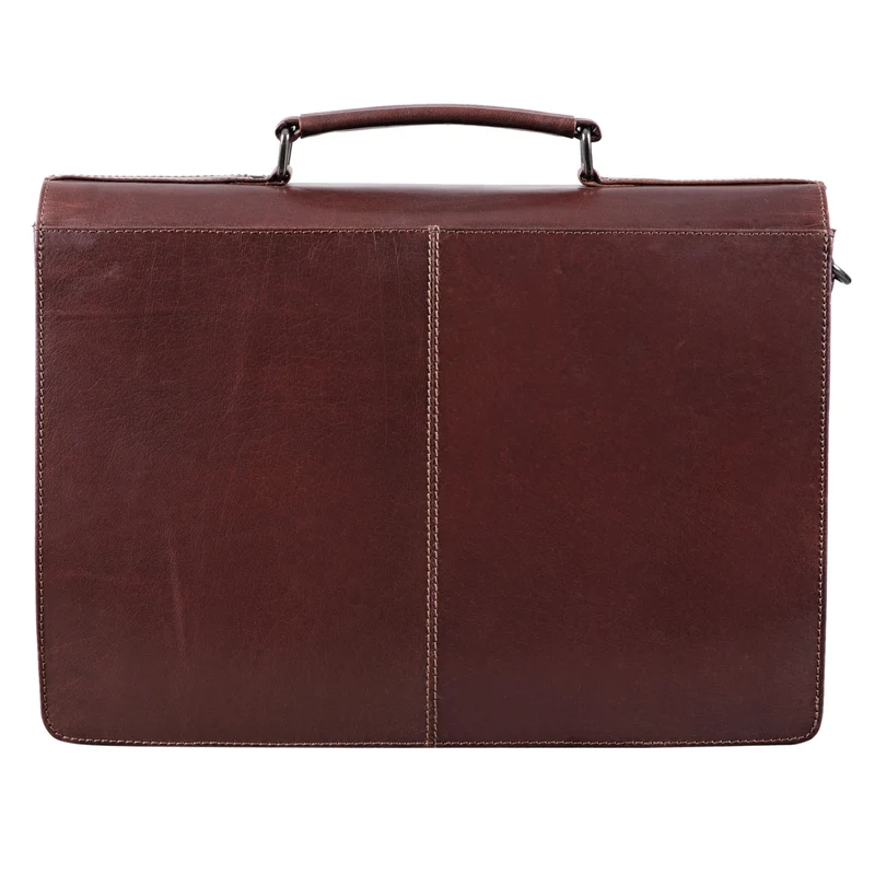 "Rupert" Aktentasche Leder Retro Businesstasche