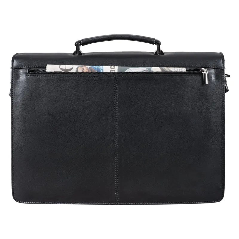 "Angelo" Vintage Aktentasche Echtleder