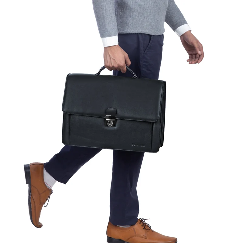 "Angelo" Vintage Aktentasche Echtleder