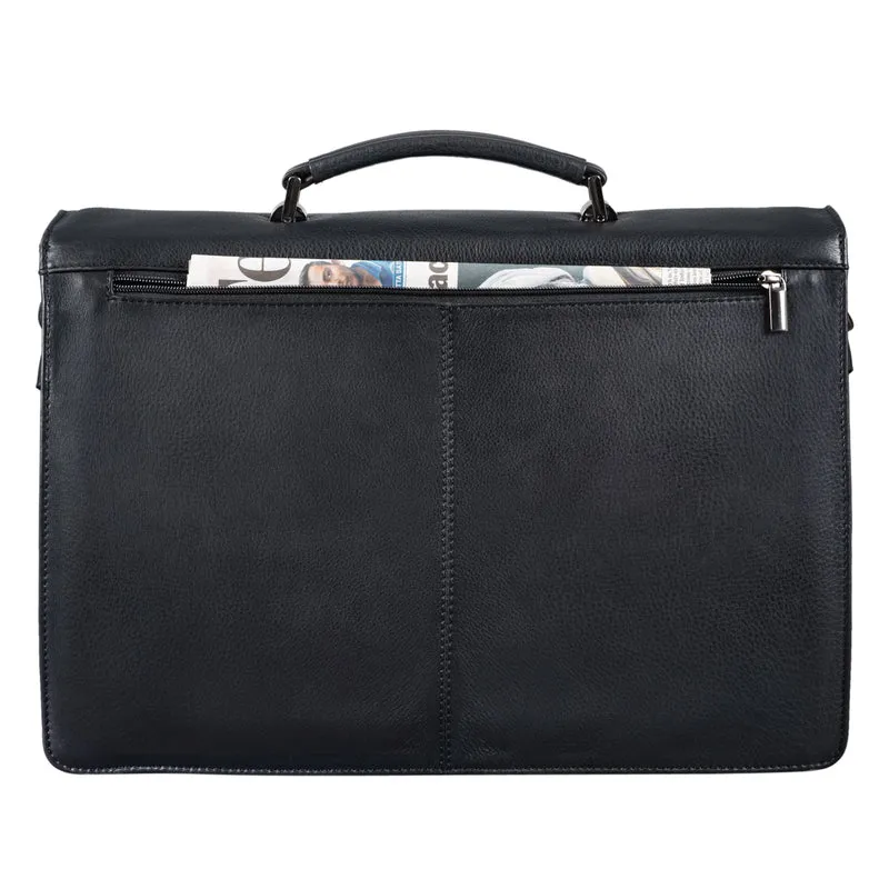 "Angelo" Vintage Aktentasche Echtleder