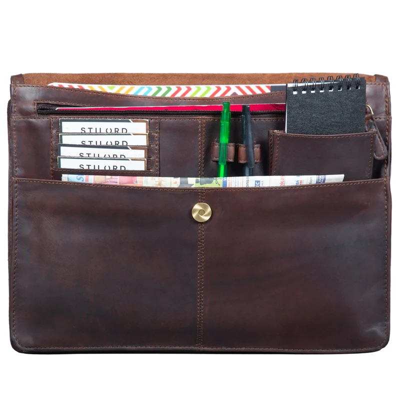 "Clark" Ledertasche für 13,3 Zoll MacBooks