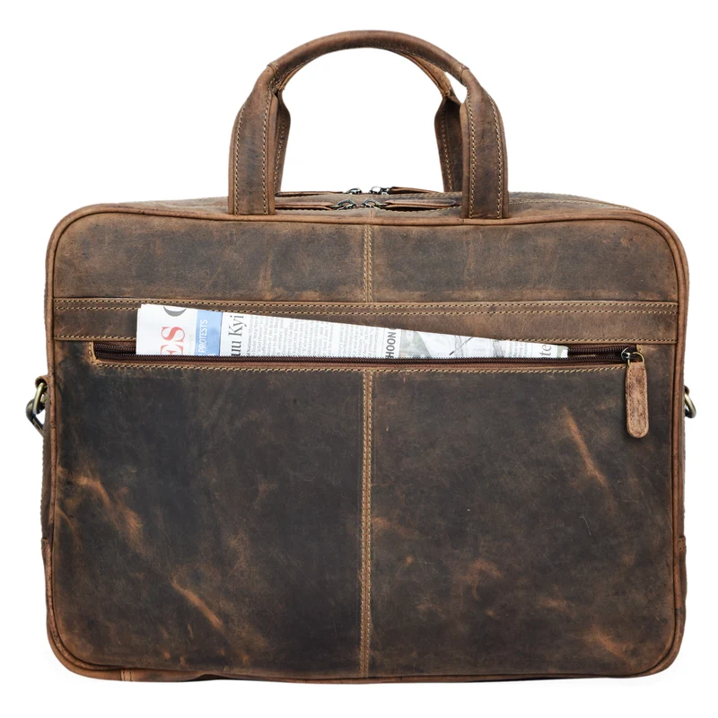 "Jaron" Vintage Ledertasche Leder Herren Damen