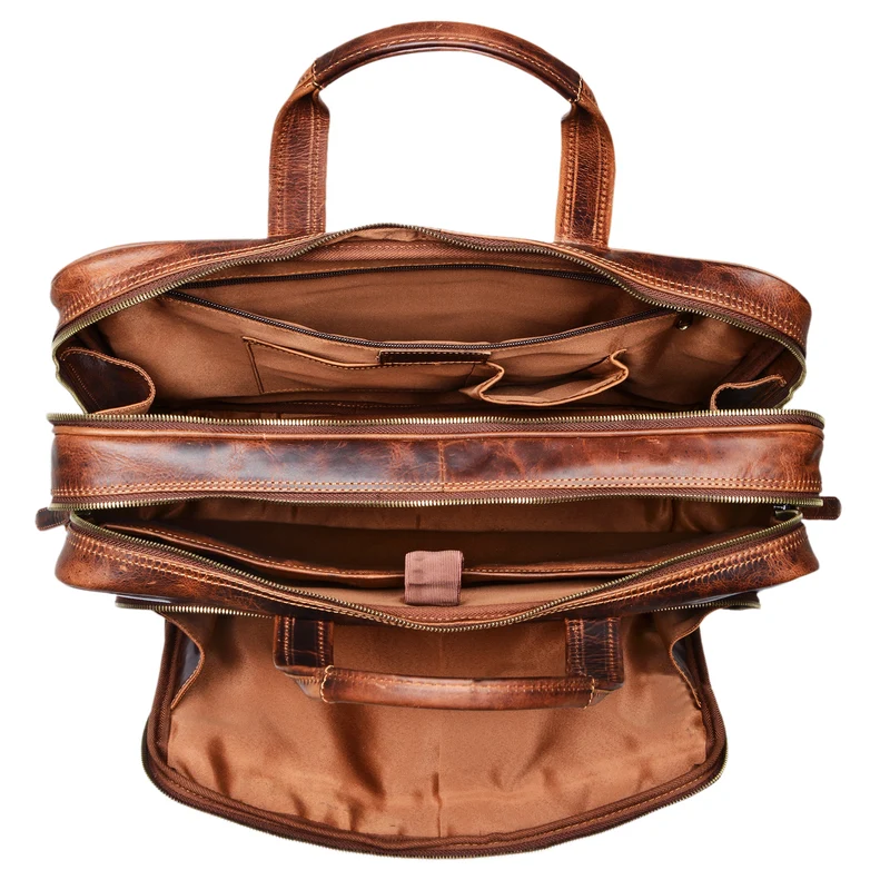 "Jaron" Vintage Ledertasche Leder Herren Damen