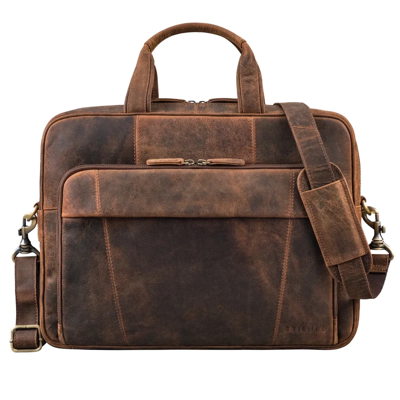 "Jaron" Vintage Ledertasche Leder Herren Damen
