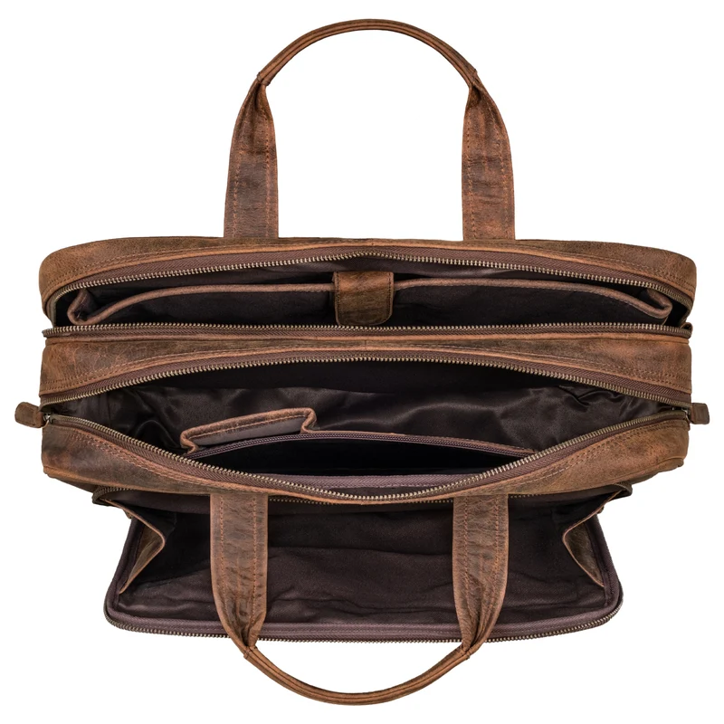 "Jaron" Vintage Ledertasche Leder Herren Damen