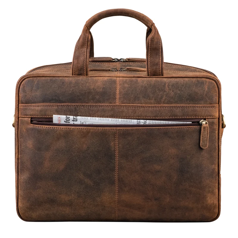 "Jaron" Vintage Ledertasche Leder Herren Damen