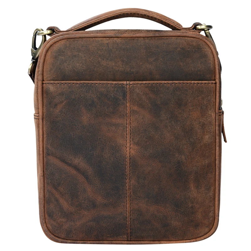 "Mats" Herren Handtasche Leder Vintage